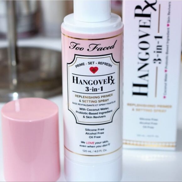 Too Faced Hangover 3-In-1 Replenishing Primer &  Setting Spray - Picture 6 of 6